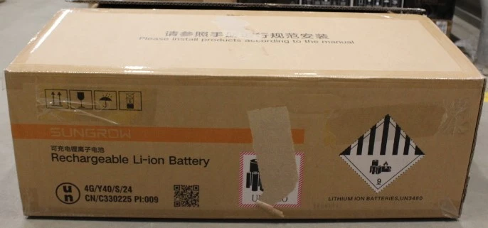 SALE OUT. Sungrow ESS SBR 3.2kWh Battery module SMR032 V114 LiFePo4 HV | SUNGROW ESS SBR 3.2kWh Battery module SMR032 V114 LiFePo4 HV | ASA00460 | DAMAGED PACKAGING, UNPACKED, RED MARKS ON SCREWS