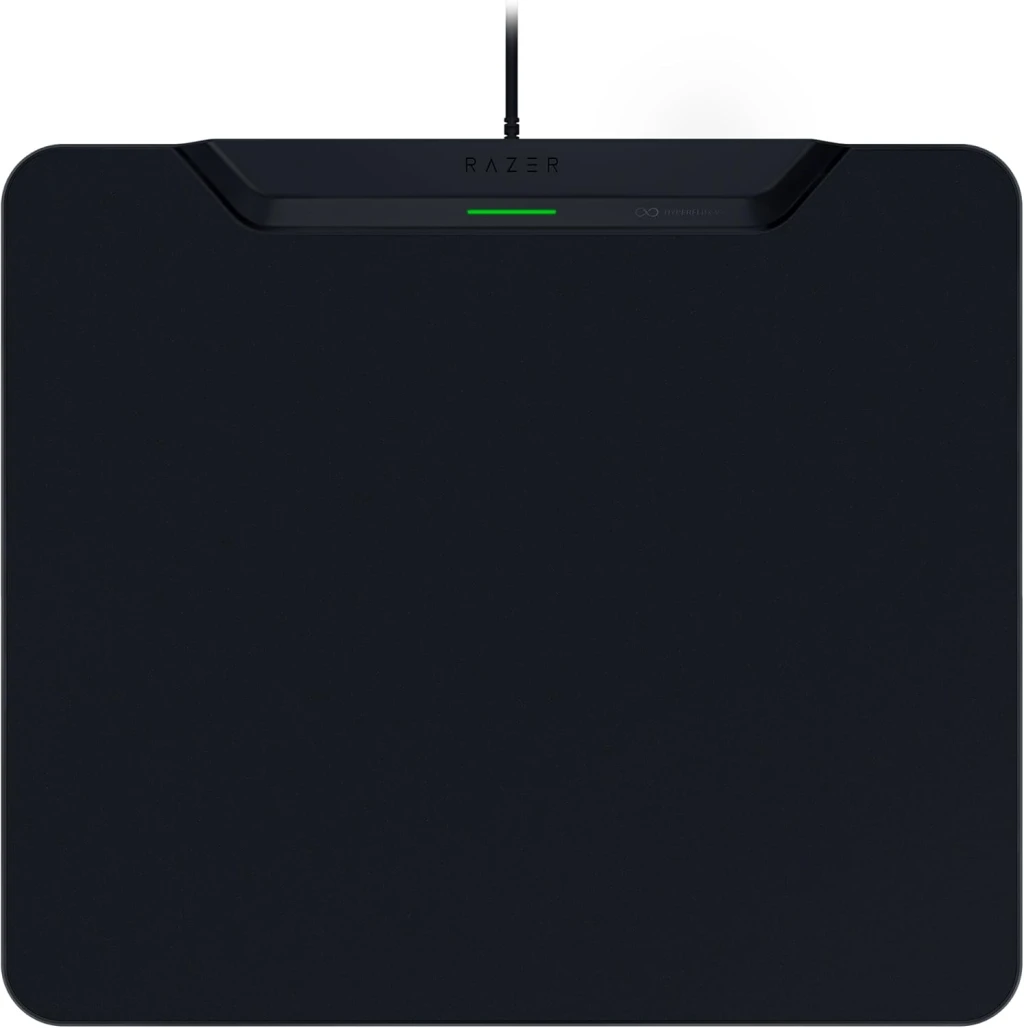 Razer | Wireless Charging Gaming Mouse Mat and Puck, Hard Edition | HyperFlux V2 Wireless Charging System | Gaming Mouse Mat | 360 x 311 mm | Black