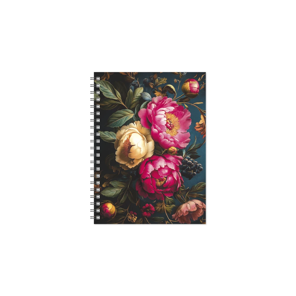 2912493878, Raamatkalender Kantsler Spiral Disain Nädal H Esmeralda