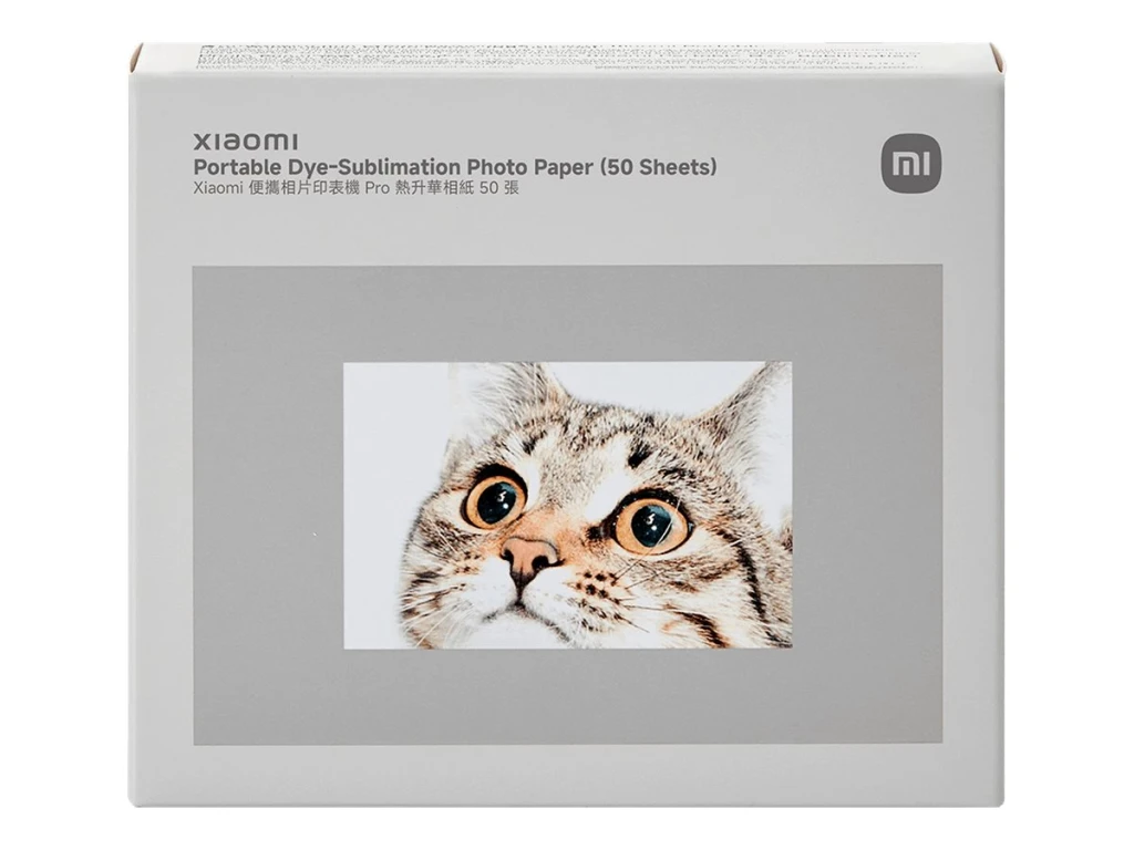 Xiaomi Portable Dye-Sublimation Photo Paper (50 Sheets) | Xiaomi