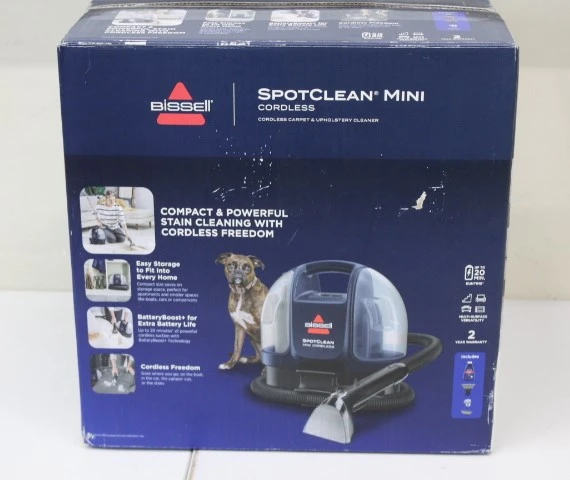 Bissell | Carpet and Upholstery Cleaner | SpotClean Mini | Cordless operating | Washing function | 24 month(s) | 18 V | Operating time (max) 20 min | USED AS  DEMO