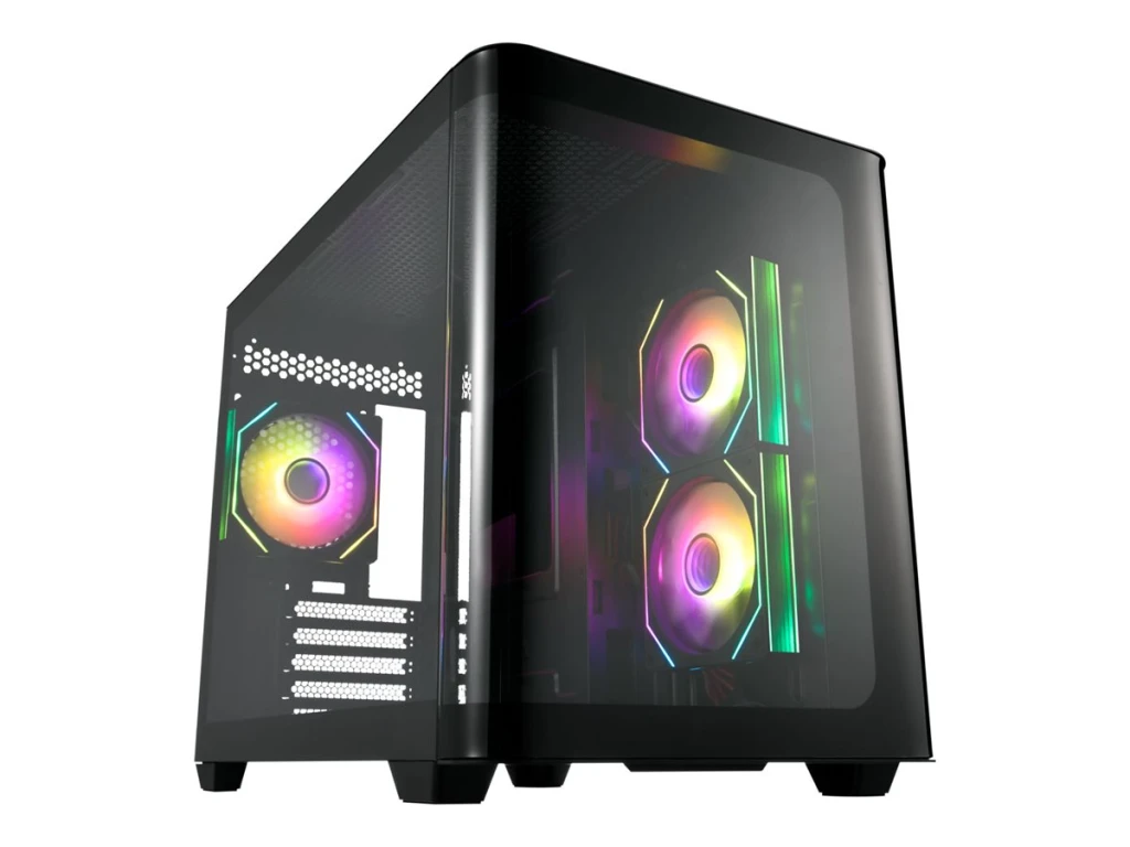 FSP Case | S380 | Black | Mid Tower | Power supply included No