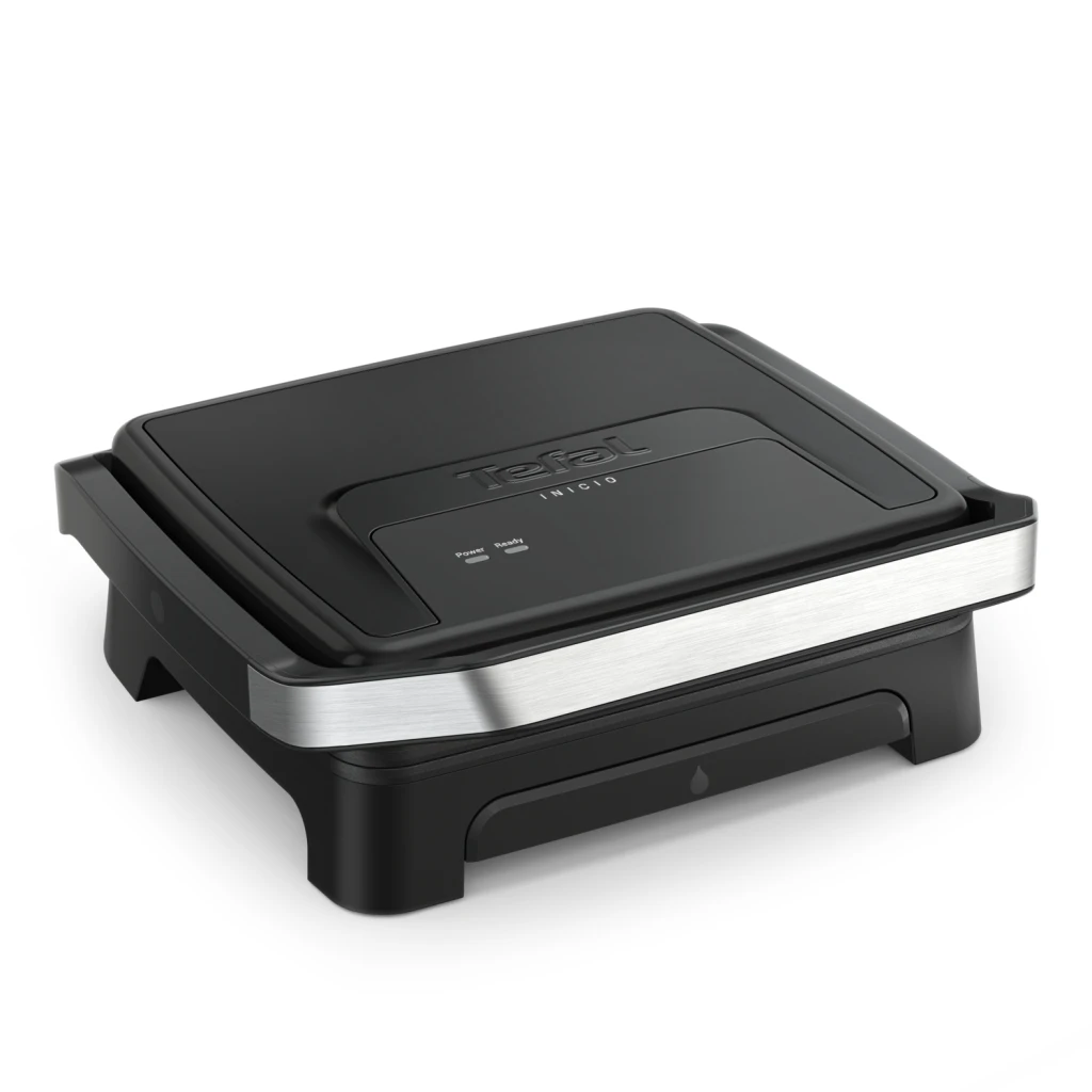 TEFAL Contact and Panini Grill | GC271810 Inicio Classic 2in1 | Grill | 2000 W | Black