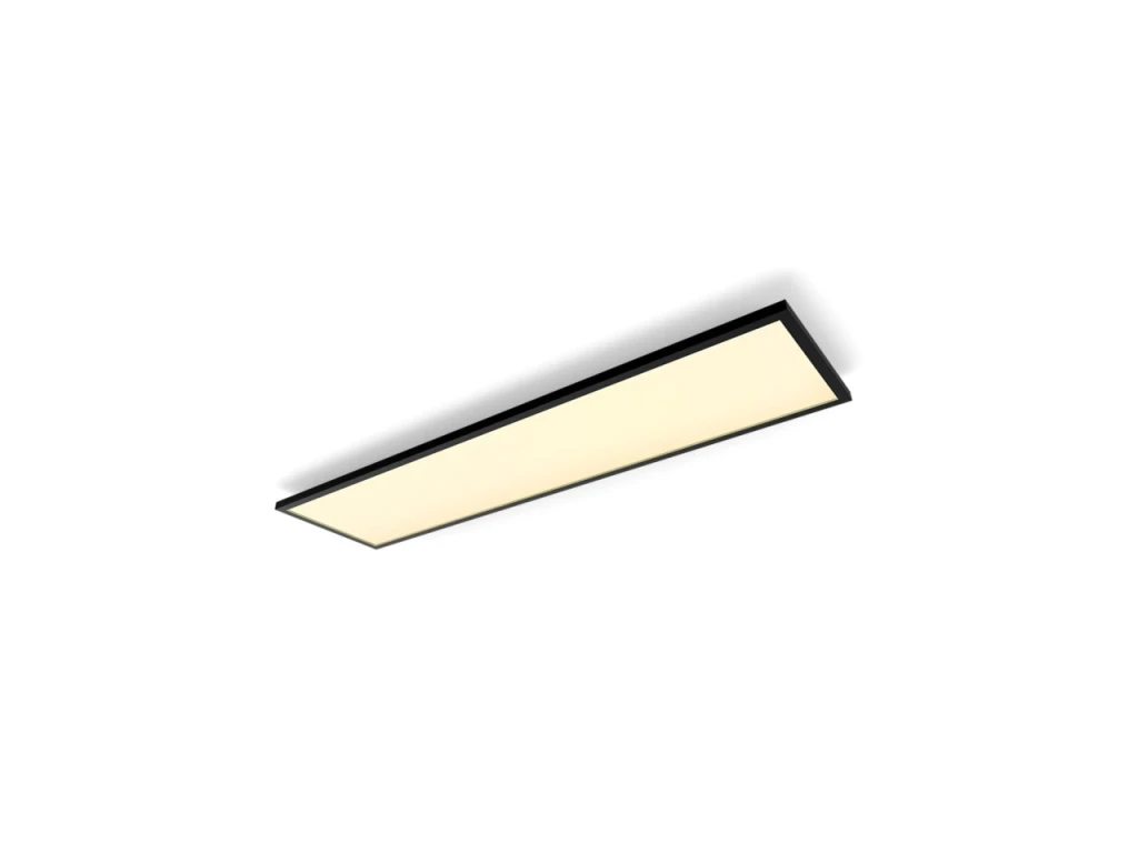 Philips Hue Aurelle rectangular panel light, Black, 120 x 30 cm | 2200-6500 Hue White Ambiance