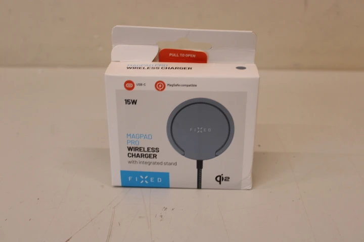 SALE OUT. FIXED MagPad, Qi2 support, gray | Fixed | MagPad Pro wireless charger | FIXMPADP-GR | Gray | DAMAGED PACKAGING, DEMO