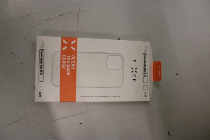 SALE OUT. FIXED TPU Gel Case for Xiaomi Redmi Note 13 5G, Clear | Fixed TPU Gel Case for Xiaomi Redmi Note 13 5G | Back Cover | Xiaomi | Redmi Note 13 5G | TPU | Transparent | UNPACKED