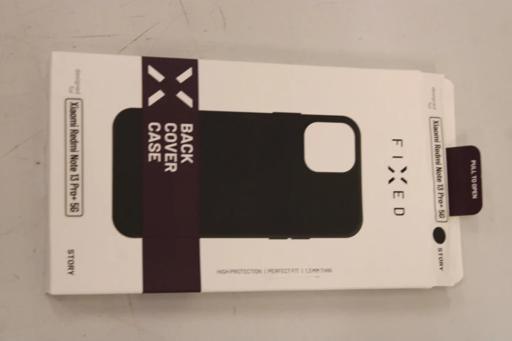 SALE OUT. FIXED Story for Xiaomi Redmi Note 13 Pro/POCO M6 Pro, black | Fixed Story | Back cover | Xiaomi | Redmi Note 13 Pro/POCO M6 Pro | Rubberized | Black | UNPACKED