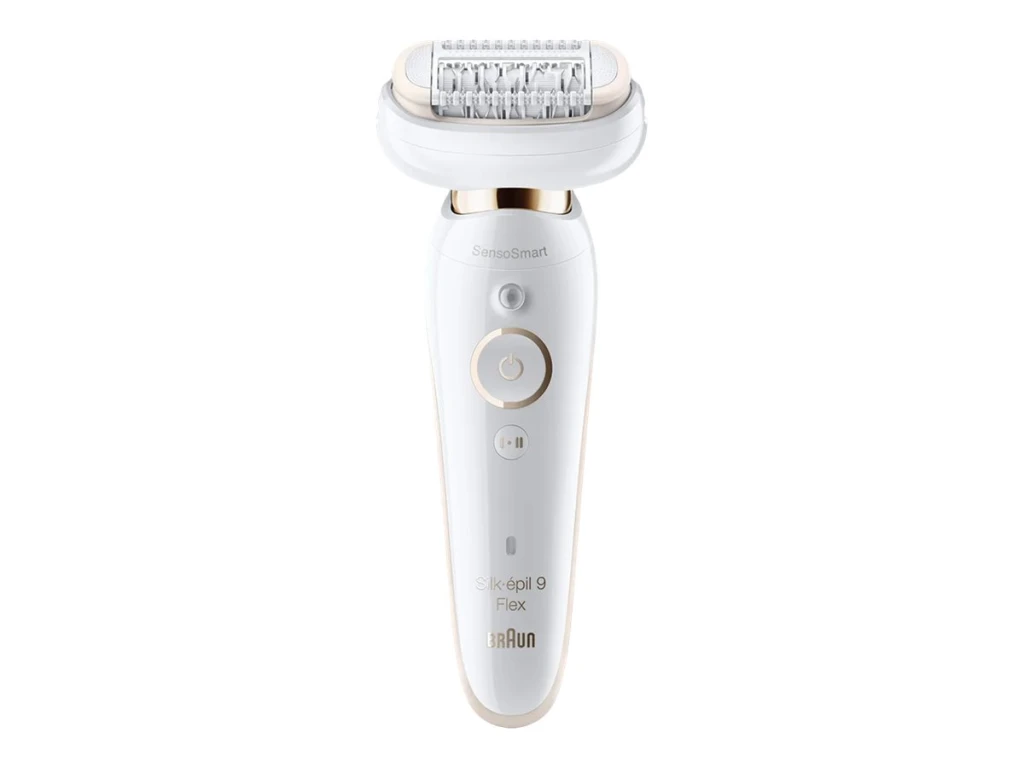 Braun Epilator | SES9-030 3D Silk-Epilk 9 Flex | Operating time (max) 50 min | Number of power levels 2 | Wet & Dry | White/Rose