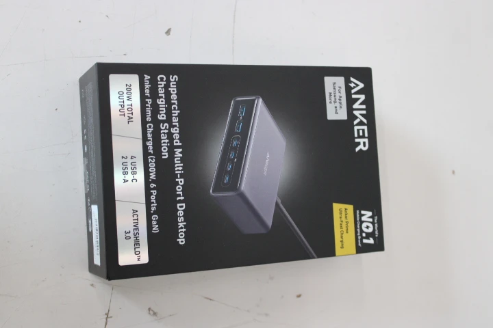 SALE OUT. Anker Prime Charger (200W, 6 Ports, GaN) | SALE OUT. Anker Prime Charger (200W, 6 Ports, GaN) | A2683341 | DEMO