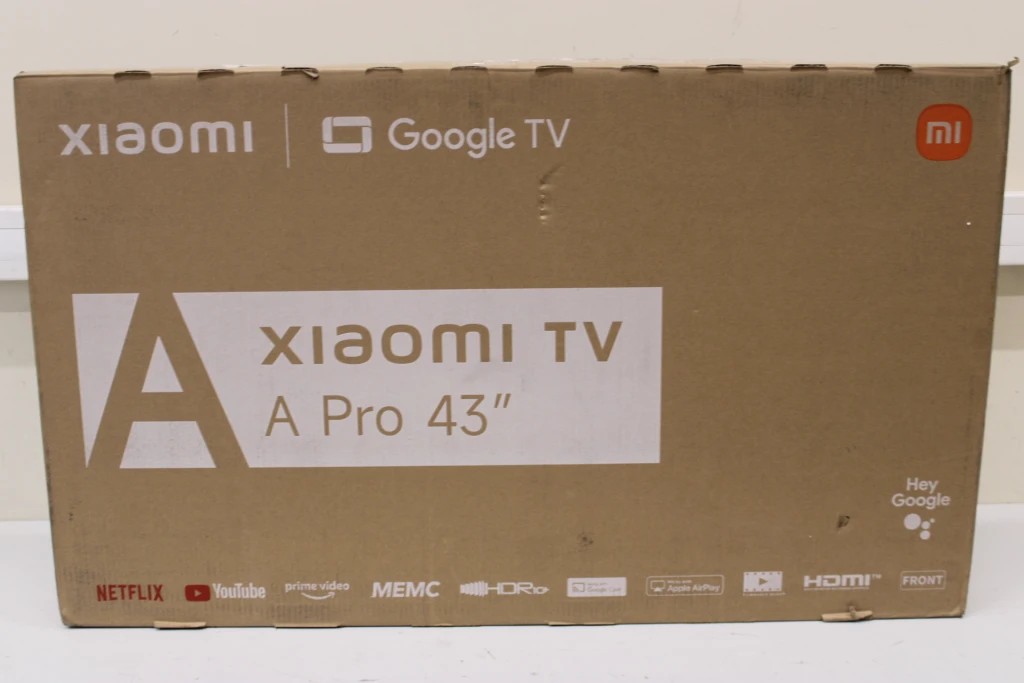 SALE OUT. Xiaomi QLED TV A Pro 2026 43" | Xiaomi QLED TV A Pro 2026 | 43 | Smart TV | Google TV | UHD | Dark Gray | DAMAGED PACKAGING