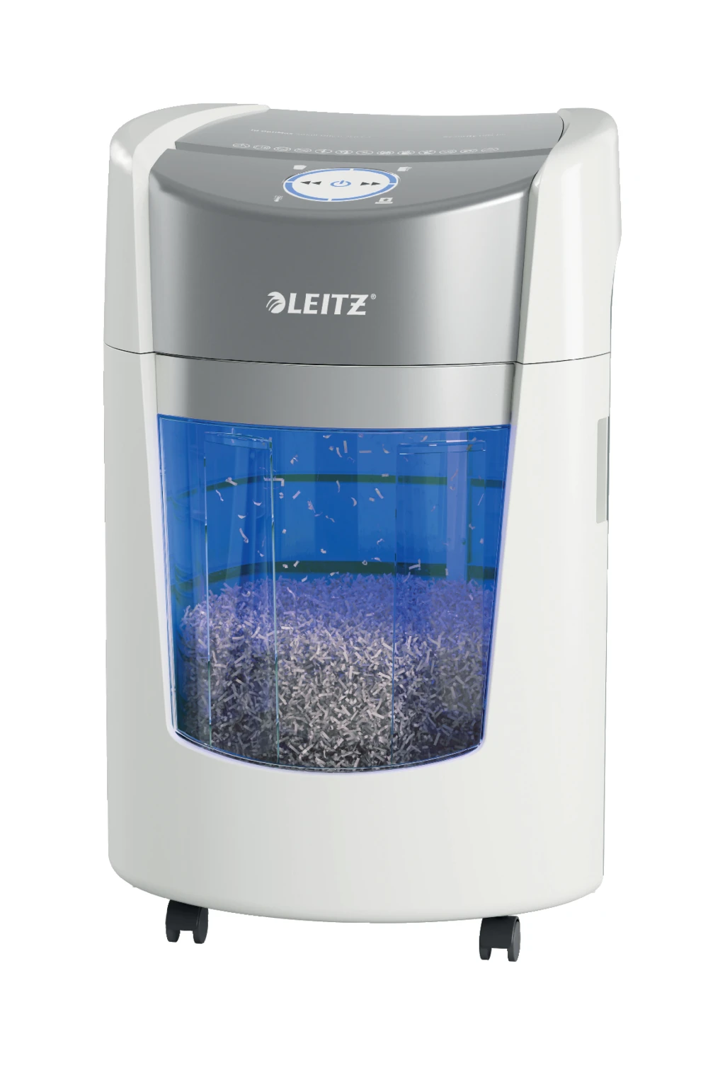 Paberipurustaja  Leitz IQ OptiMax Small Office 350, P5, 22L, valge