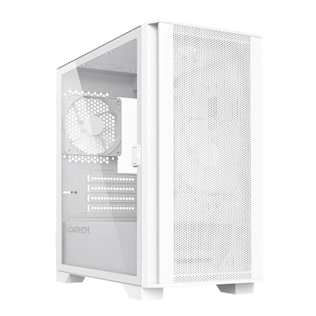 Case|MONTECH|AIR 100 LITE|MidiTower|Not included|MicroATX|MiniITX|Colour White|AIR100LITE(W)
