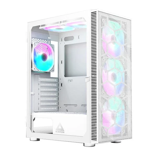 Case|MONTECH|X3 Mesh|MidiTower|Not included|ATX|MicroATX|MiniITX|Colour White|X3MESH(W)