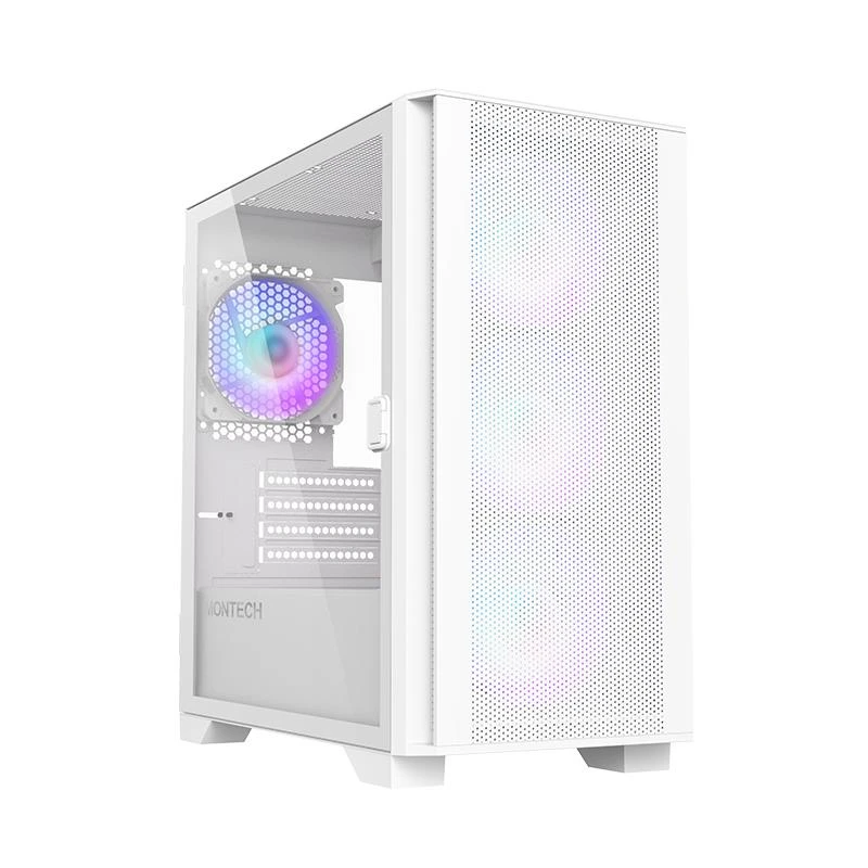 Case|MONTECH|AIR 100 ARGB|MidiTower|Not included|MicroATX|MiniITX|Colour White|AIR100ARGB(W)