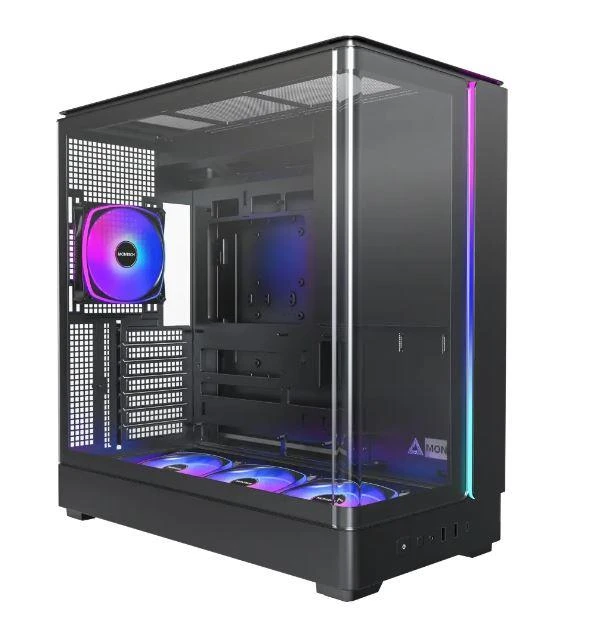 Case|MONTECH|micro ATX/Mini-ITX|Black|Midi Tower|PC|KING 45 PRO|KING45PRO(B)