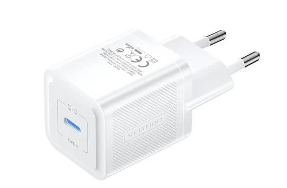 MOBILE CHARGER WALL 20W USB-C/1P WHITE FEPW0-EU VENTION