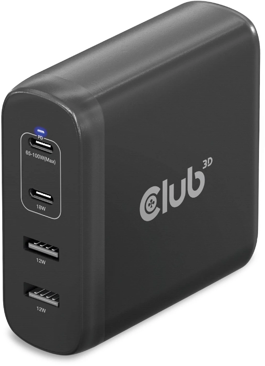 MOBILE TRAVEL CHARGER USB-C/100W CAC-1912EU CLUB3D