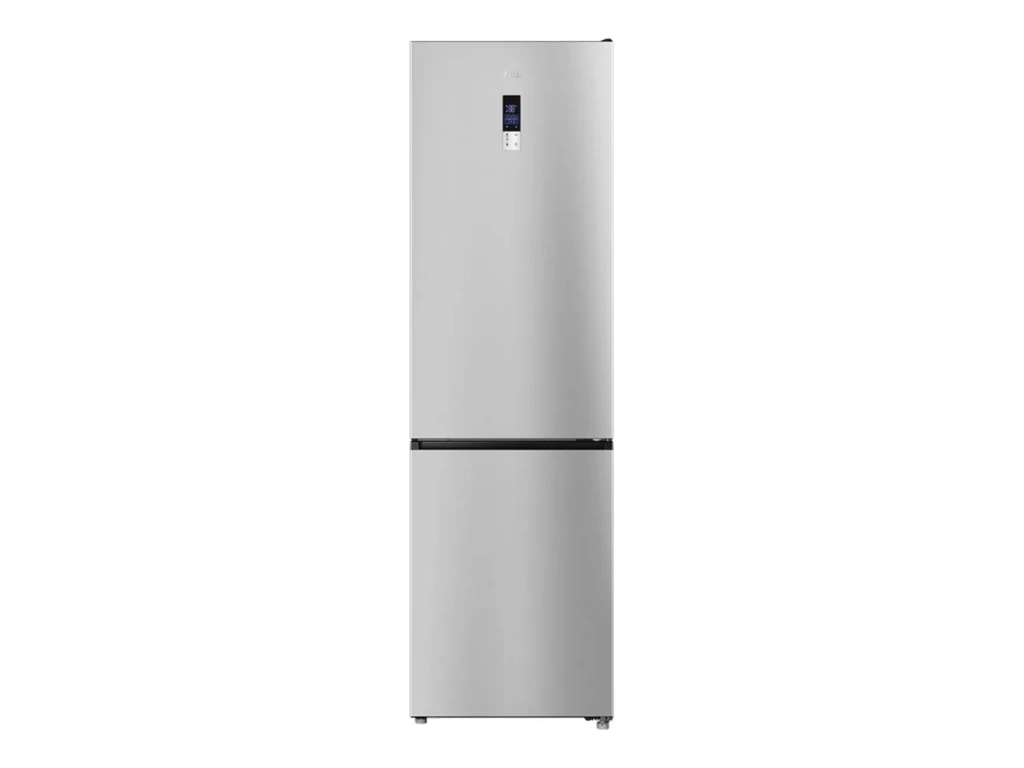 TCL Refrigerator | RP409BLE0EE | Energy efficiency class E | Free standing | Combi | Height 185 cm | No Frost system | Fridge net capacity 267 L | Freezer net capacity 142 L | Display | 39 dB | Grey