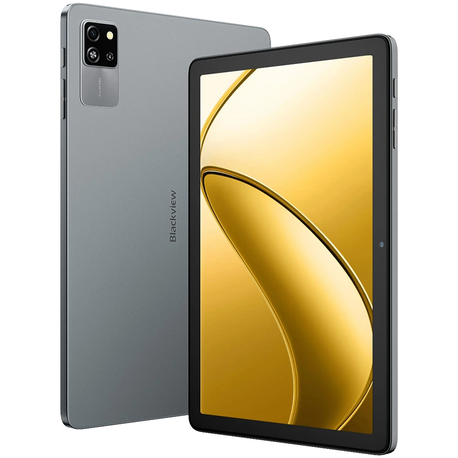Blackview TAB60 WiFi6 10.1-inch HD+IPS 800x1280 60Hz 4GB/128GB A523 Octa-core 1.8GHz Camera Front 5MP Rear 8MP 5100mAh NO Charger Android 15 Volcano Grey