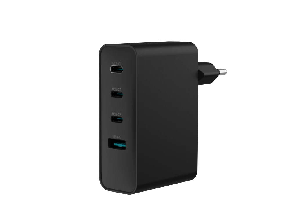 Natec Ribera USB Charger, 1x USB-A + 3x USB-C | NUC-2234