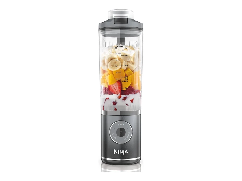 NINJA Blast Max Blender | BC251EUGY | Portable | Jar material BPA-free | Jar capacity 0.57 L | Ice crushing | Cool Grey