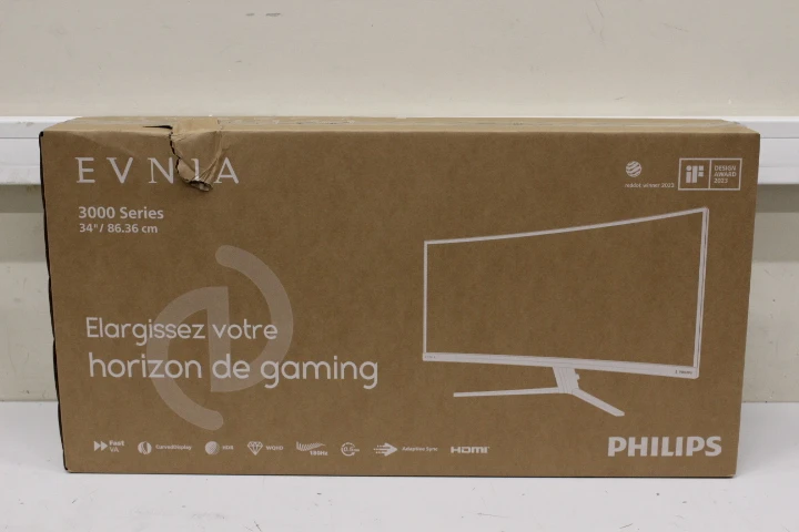 SALE OUT. Philips 34M2C3500L/00 34" 3440x1440/1ms/ 300  cd/m² HDMI, DP, USB, Audio Out | Philips 34M2C3500L/00 | 34 " | VA | 21:9 | 180 Hz | 1 ms | 3440 x 1440 pixels | 300 cd/m² | HDMI ports quantity 2 | Warranty 24 month(s) | DAMAGED PACKAGING