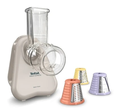 TEFAL Vegetable slicer | Fresh Express DN853BE0 | Light Gray | 150 W