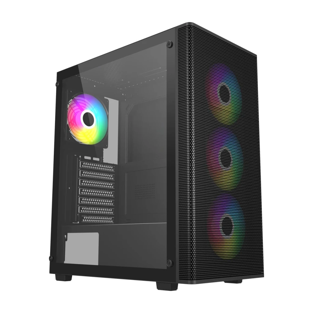 FSP Case | M220-BA | Black | Mid Tower | Power supply included No