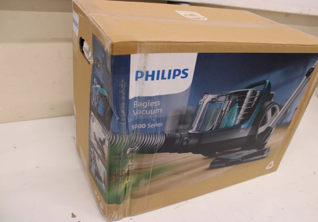 SALE OUT. Philips FC9555/09 Bagless vacuum cleaner, Green | Philips Vacuum cleaner | FC9555/09 | Bagless | Power 900 W | Dust capacity 1.5 L | Green | DAMAGED PACKAGING
