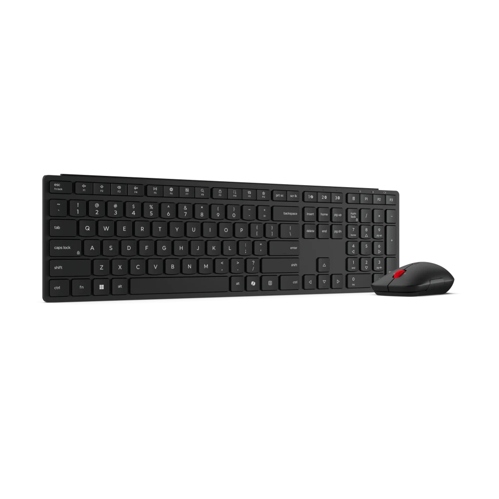 Lenovo Multi-Mode Pro Combo Keyboard and Mouse 6000-Estonia | Keyboard and Mouse Set | Wireless | Mouse included | Estonian | Bluetooth | Eclipse Black