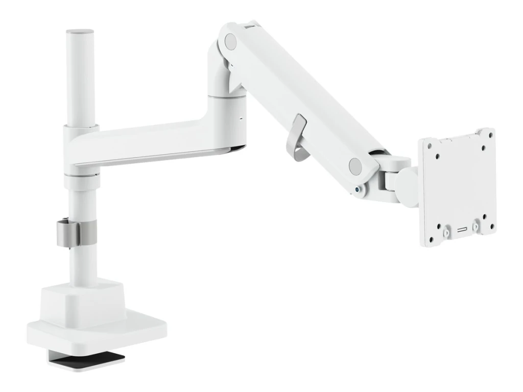 Digitus Desk Mount | DA-90476 Single Monitor Mount | Height, tilt, pivot, rotation, depth | 57 " | Maximum weight (capacity) 27 kg | White