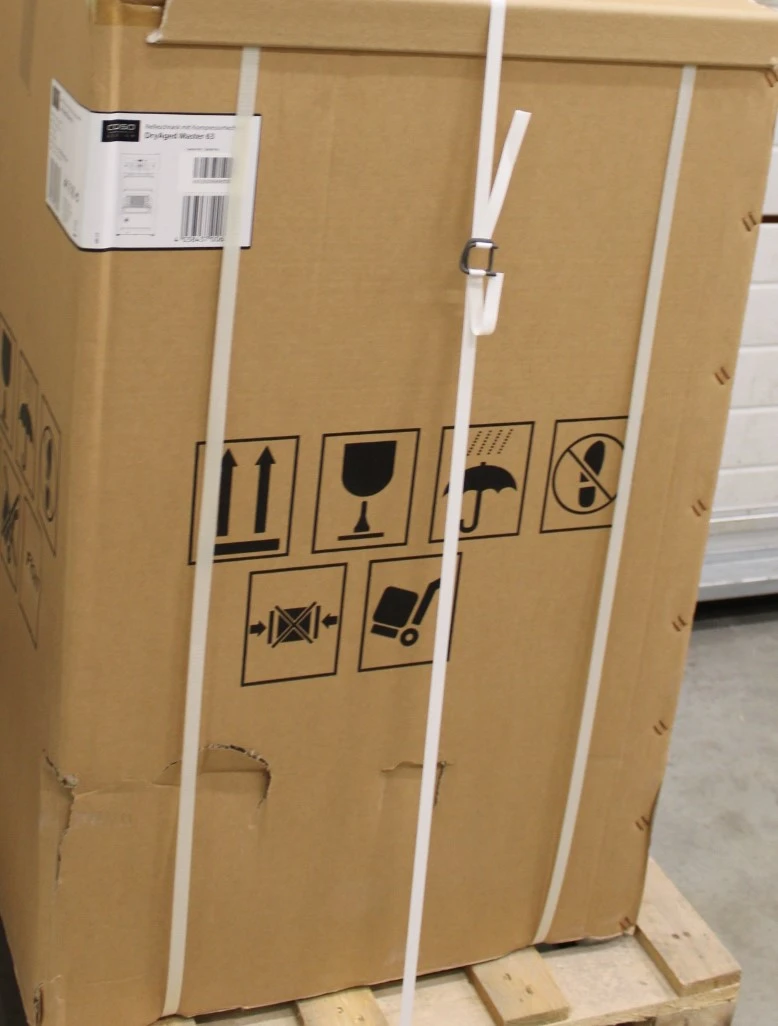 SALE OUT. Caso DryAged Master 63 Dry aging cabinet with compressor technology, Stainless Steel | Caso Dry aging cabinet with compressor technology | DryAged Master 63 | Energy efficiency class Not apply | Food-ageing cabinet with compressor technology | Free standing | Bottles capacity Not apply | Cooling type  Compressor technology | Stainless ste