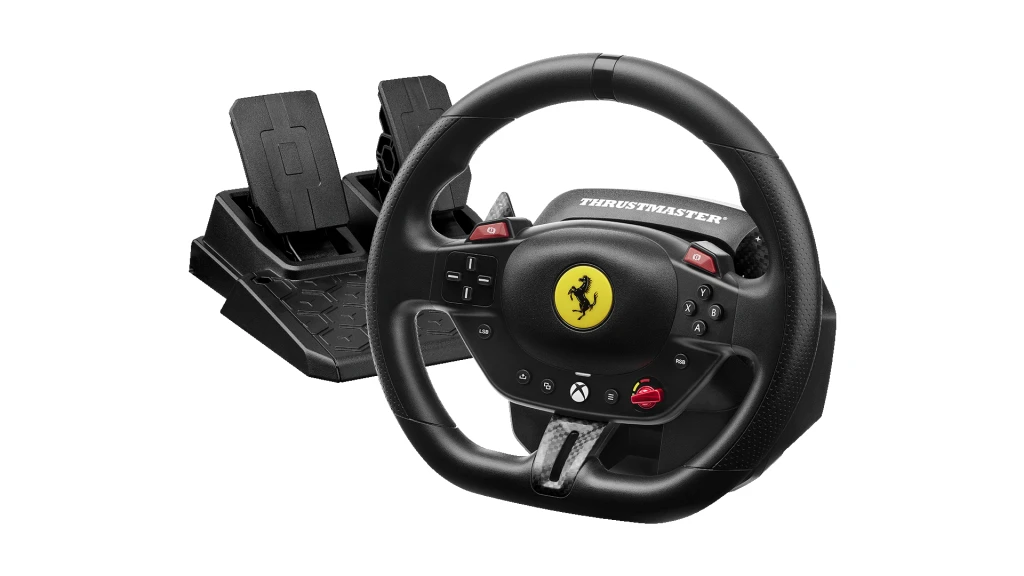 Thrustmaster T98 Ferrari 296 GTS Must USB Juhtpult + pedaalid Analoog/digitaal PC, Xbox One, Xbox Series S, Xbox Series X