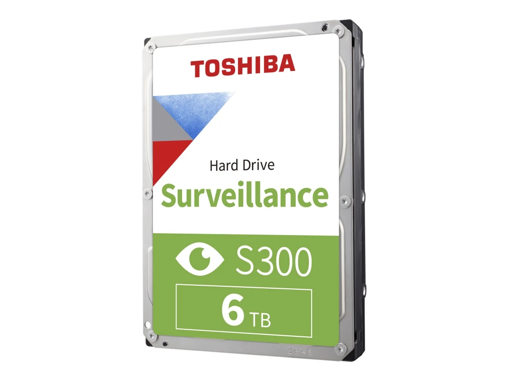TOSHIBA S300 Video Surveillance HDD 6TB 3.5inch 5400rpm 256MB 24/7 SMR Warr 3m. BULK | Toshiba