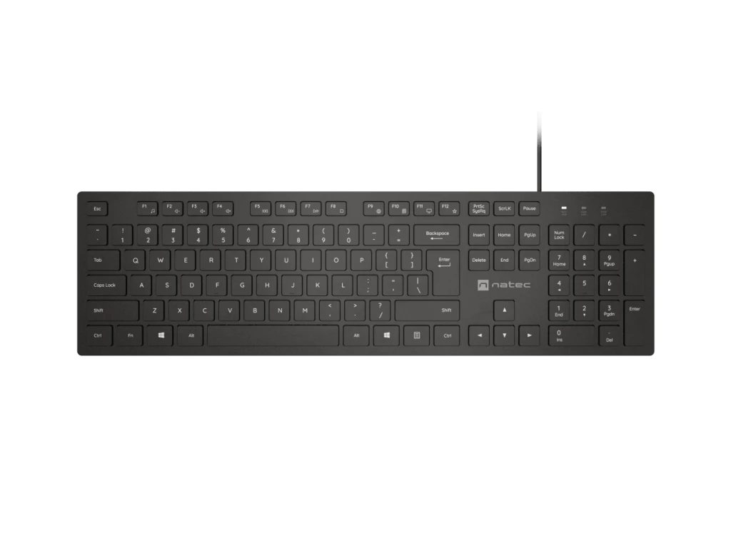 Natec | Herring | Keyboard | Wired | US | Black | USB-A