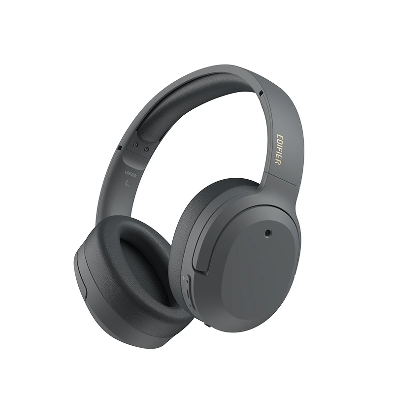 Edifier | Wireless Over-Ear Headphones | W820NB Plus | Built-in microphone | Bluetooth | ANC | Gray