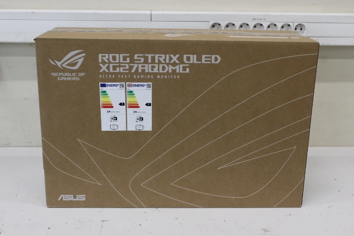 Asus ROG Strix OLED | XG27AQDMG | 27 " | WOLED | 16:9 | 240 Hz | 0.03 ms | 2560 x 1440 pixels | HDMI ports quantity 2 | Black | Warranty 36 month(s) | DAMAGED PACKAGING AND INNER FOAM