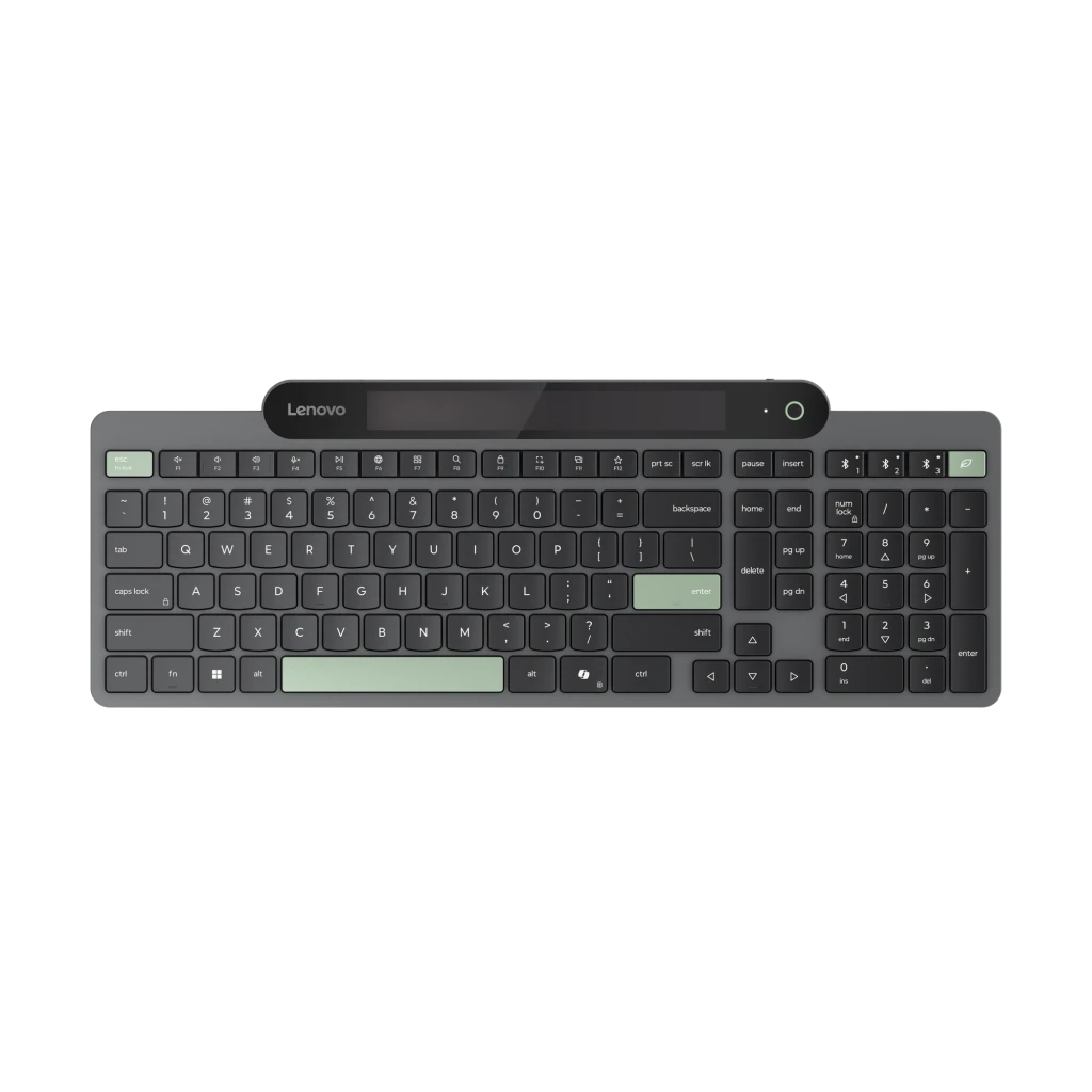 Lenovo | Self-Charging | Keyboard | Bluetooth | Lithuanian | Black
