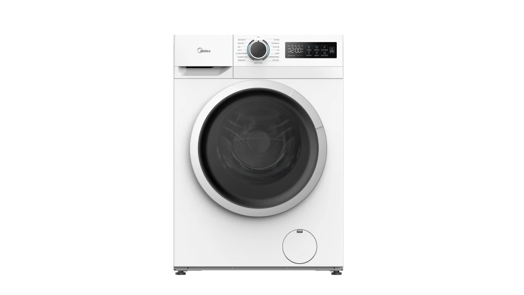 Midea Washing Machine | MF110W80BA10/W-HR | Energy efficiency class A | Front loading | Washing capacity 8 kg | 1400 RPM | Depth 48 cm | Width 60 cm | Display | LED | Steam function | White