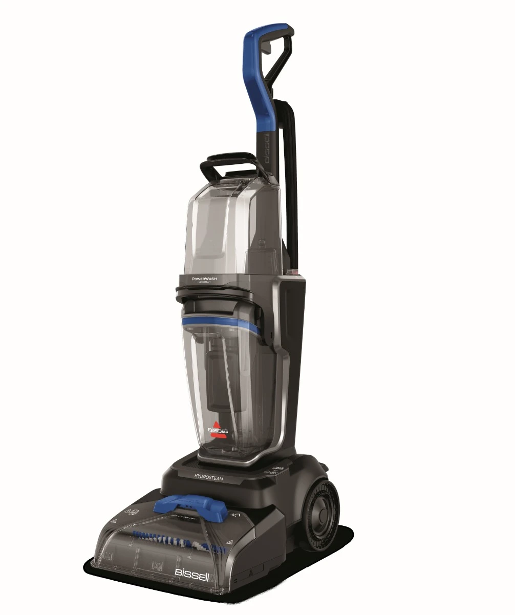 Bissell Carpet Cleaner | PowerWash Hydrosteam | Corded operating | Washing function | 1400 W | Black/Cobalt Blue