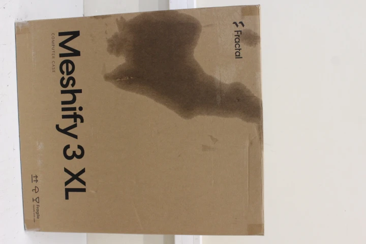 SALE OUT. Fractal Design Meshify 3 XL | Black Solid | ATX | DAMAGED PACKAGING | Power supply included No
