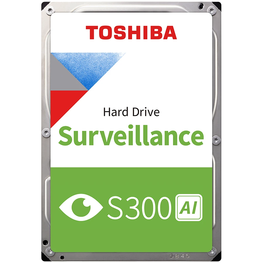 HDD Video Surveillance TOSHIBA S300 AI 10TB CMR, 3.5'', 512MB, 7200RPM,SATA