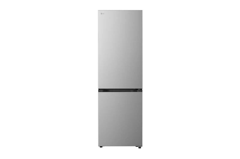 LG Refrigerator | GBBSJ1CCPY | Energy efficiency class C | Free standing | Combi | Height 186 cm | Fridge net capacity 220 L | Freezer net capacity 113 L | Display | 34 dB | Prime Silver