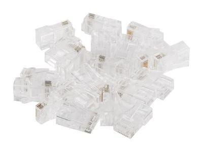 Lanberg | RJ45 Cat. 5/5e UTP Plug 8P8C, 20 pcs | Transparent
