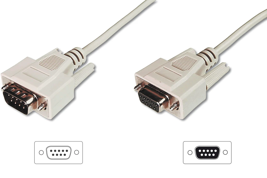 Digitus Data transfer extension cable, D-Sub9/St - D-Sub9/Bu | AK-610203-030-E