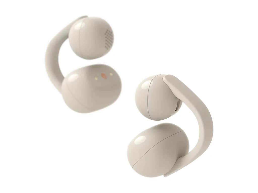 Sony | Earbuds | LinkBuds WF-LC900 Clip | Bluetooth | Open-Ear | Greige | Wireless