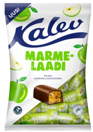Marmelaadikommid KALEV õunamaitseline 175g