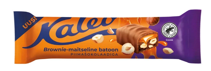 Batoon KALEV, brownie, karamell, metspähkel, 50g