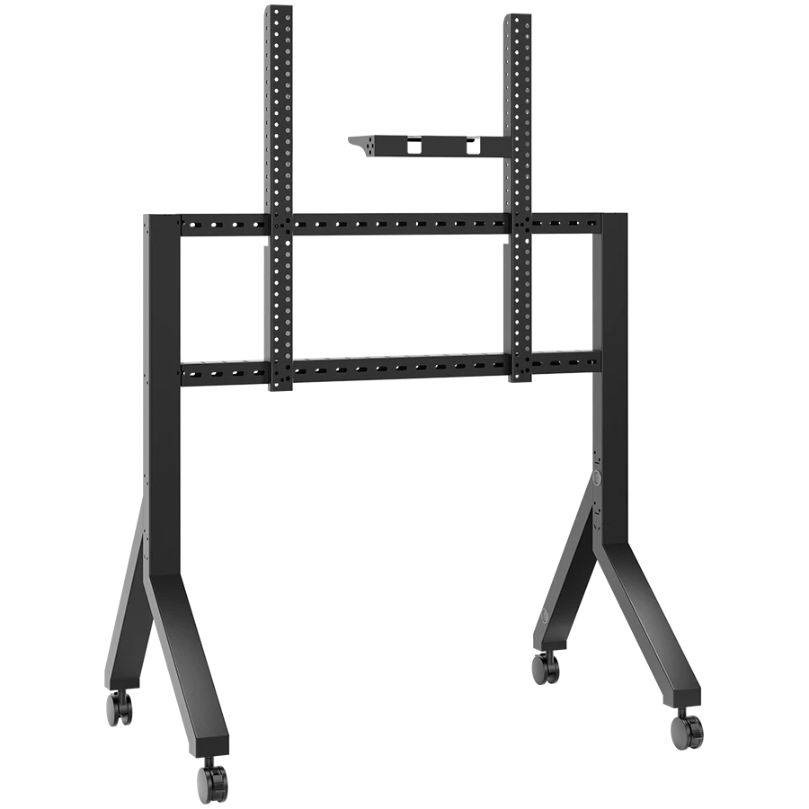 ONKRON Mobile TV stand for 70"-110" Screens up to 125 kg, Black