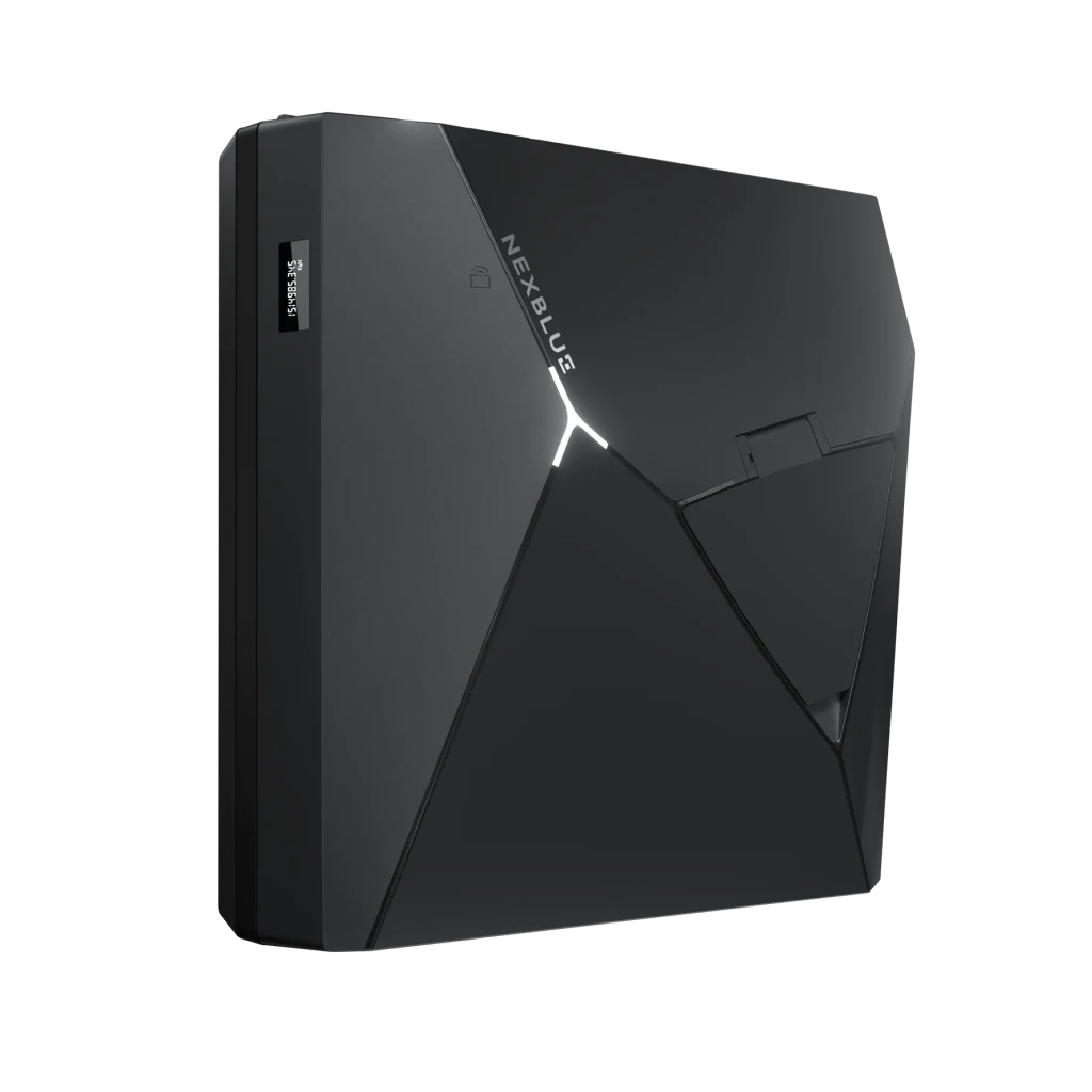 NexBlue EV Chargers | Edge Max | 22 kW | Wi-Fi, Bluetooth | Space Black